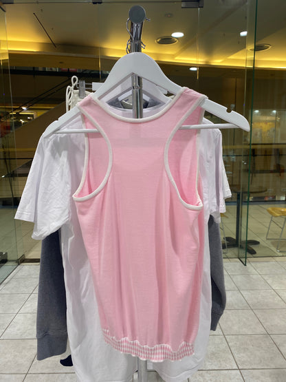 Treasure, COURRÈGES pink singlet top