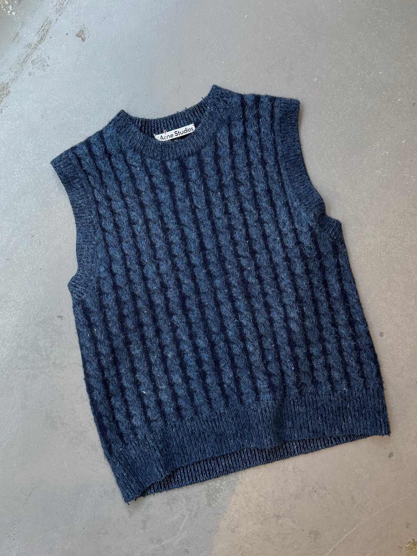 Raed Hanifie, Acne Studios knit vest