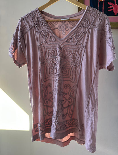 Treasure, Dries Van Noten lilac tee