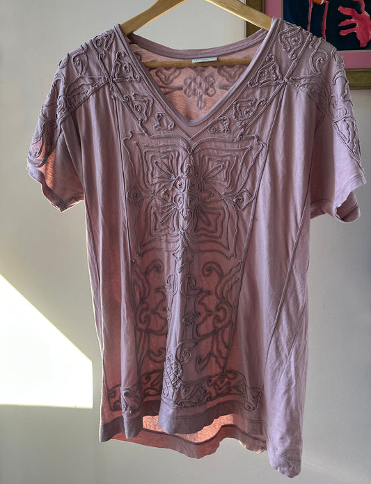 Treasure, Dries Van Noten lilac tee