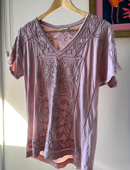 Treasure, Dries Van Noten lilac tee