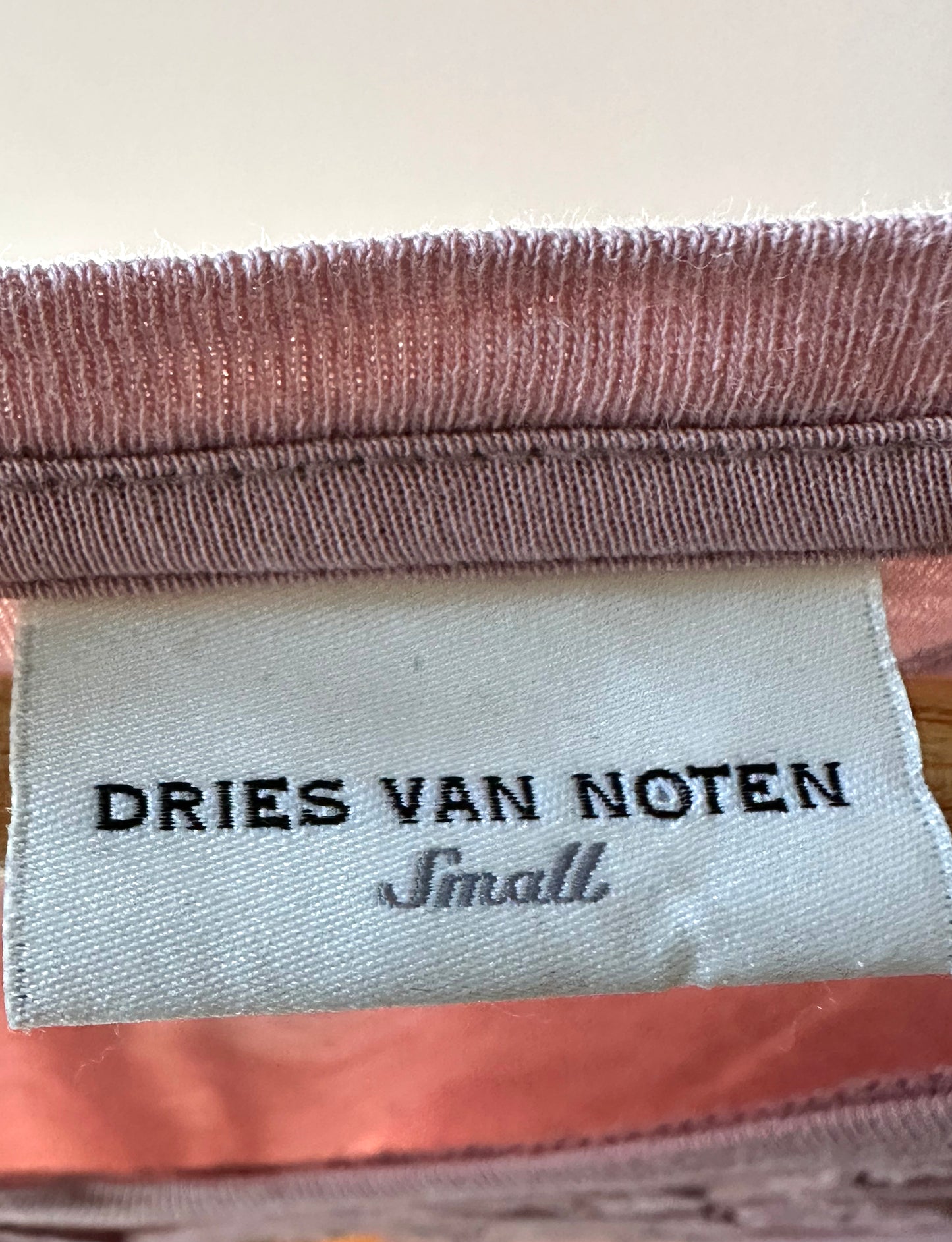 Treasure, Dries Van Noten lilac tee