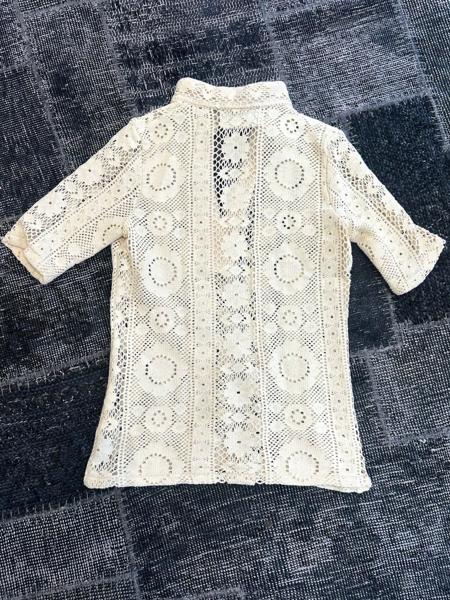 Viv, Cream crochet top