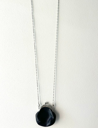 Y’s, mini purse necklace