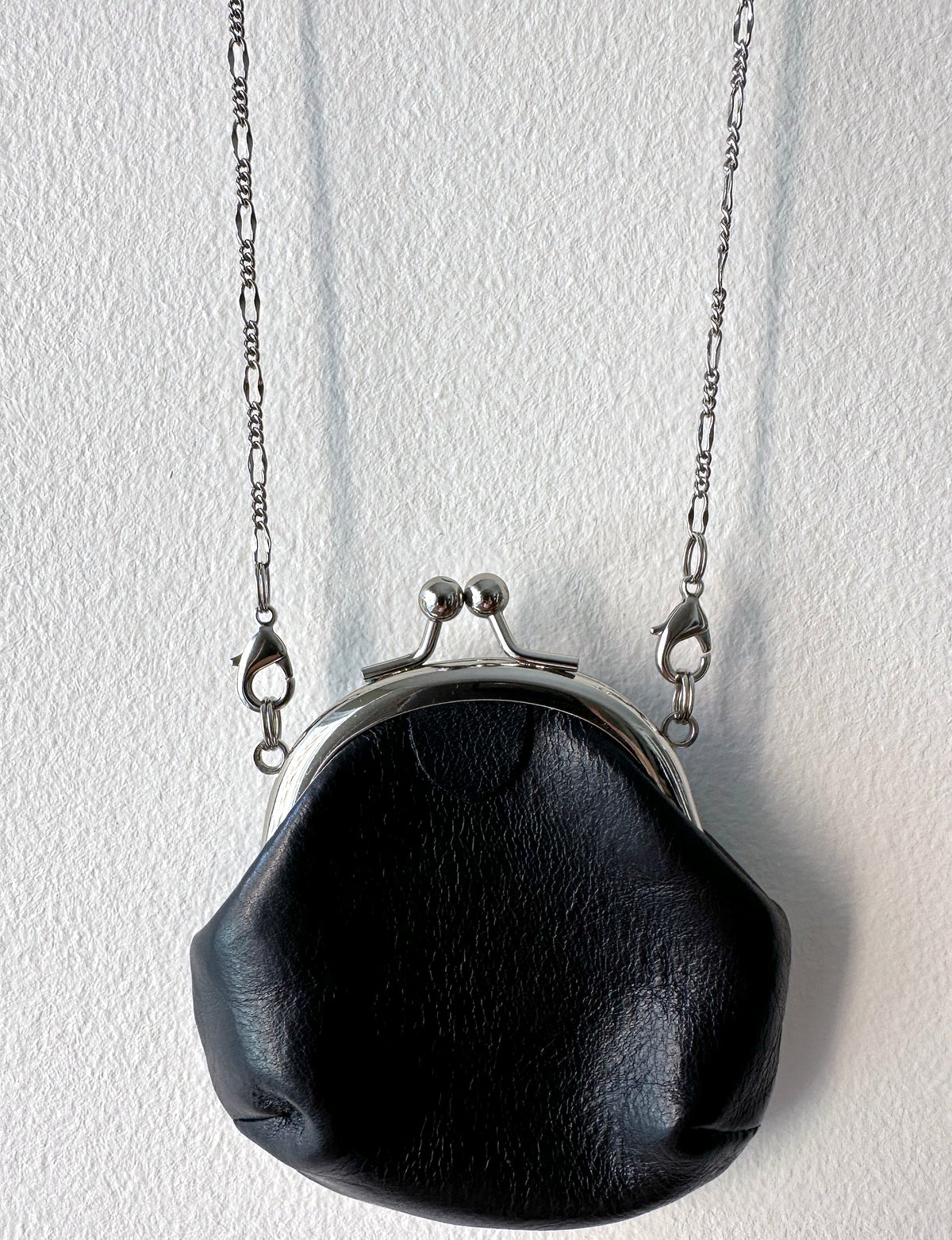 Y’s, mini purse necklace