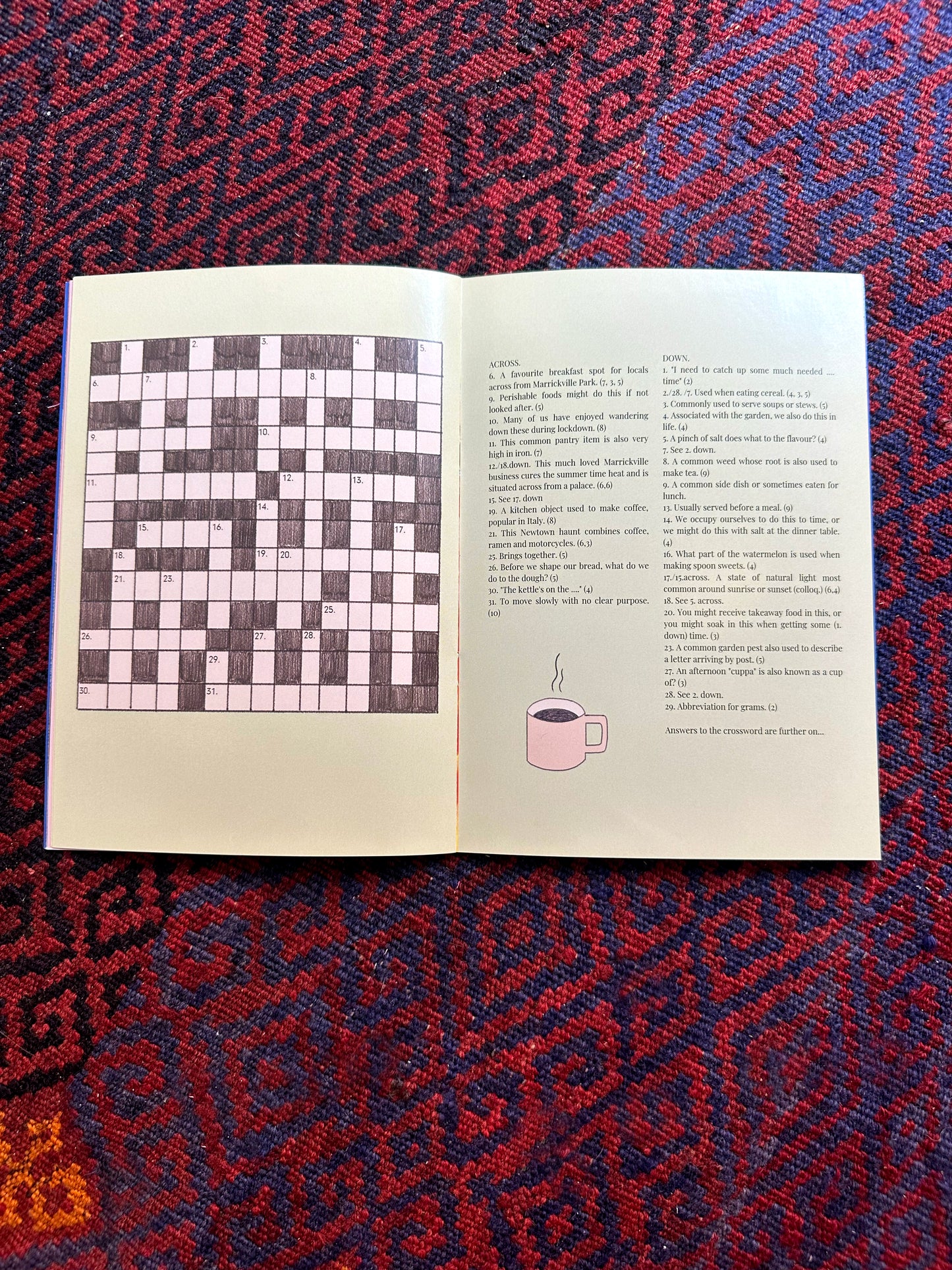 Eleni Christou & Kim Siew, Things We Miss zine