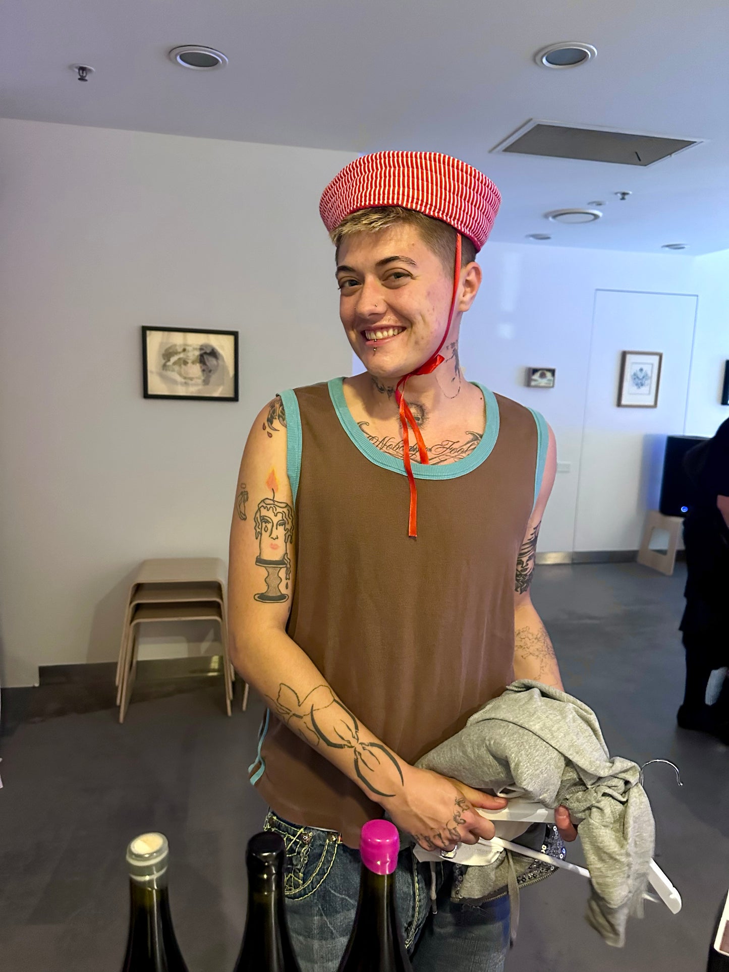 Chelsea Farquhar, Sample hat