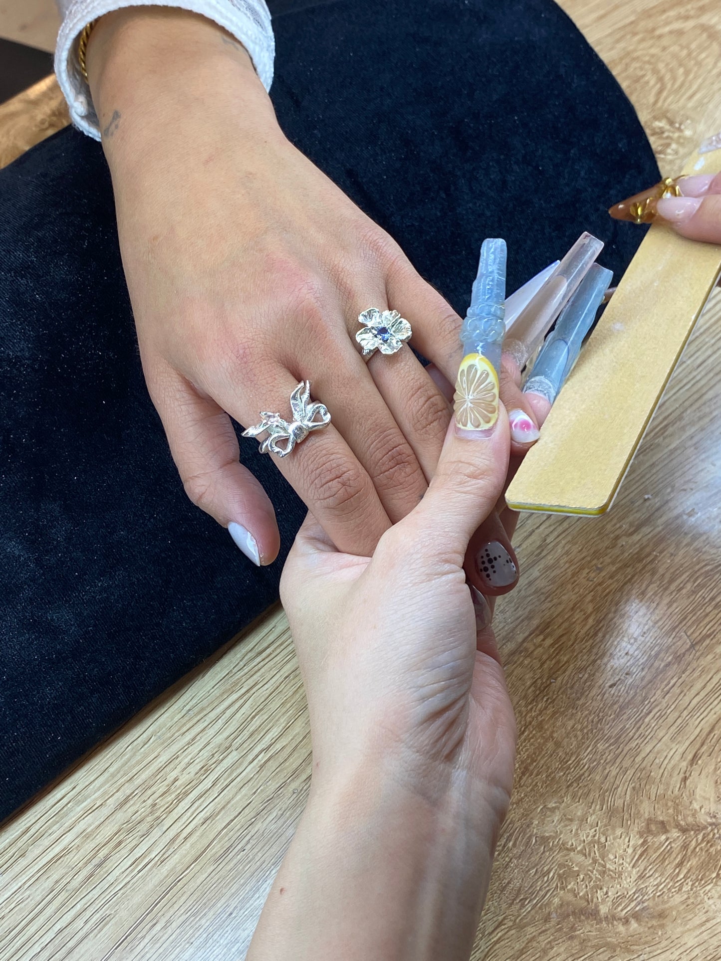 Treasure x LRM jewellery big bow ring