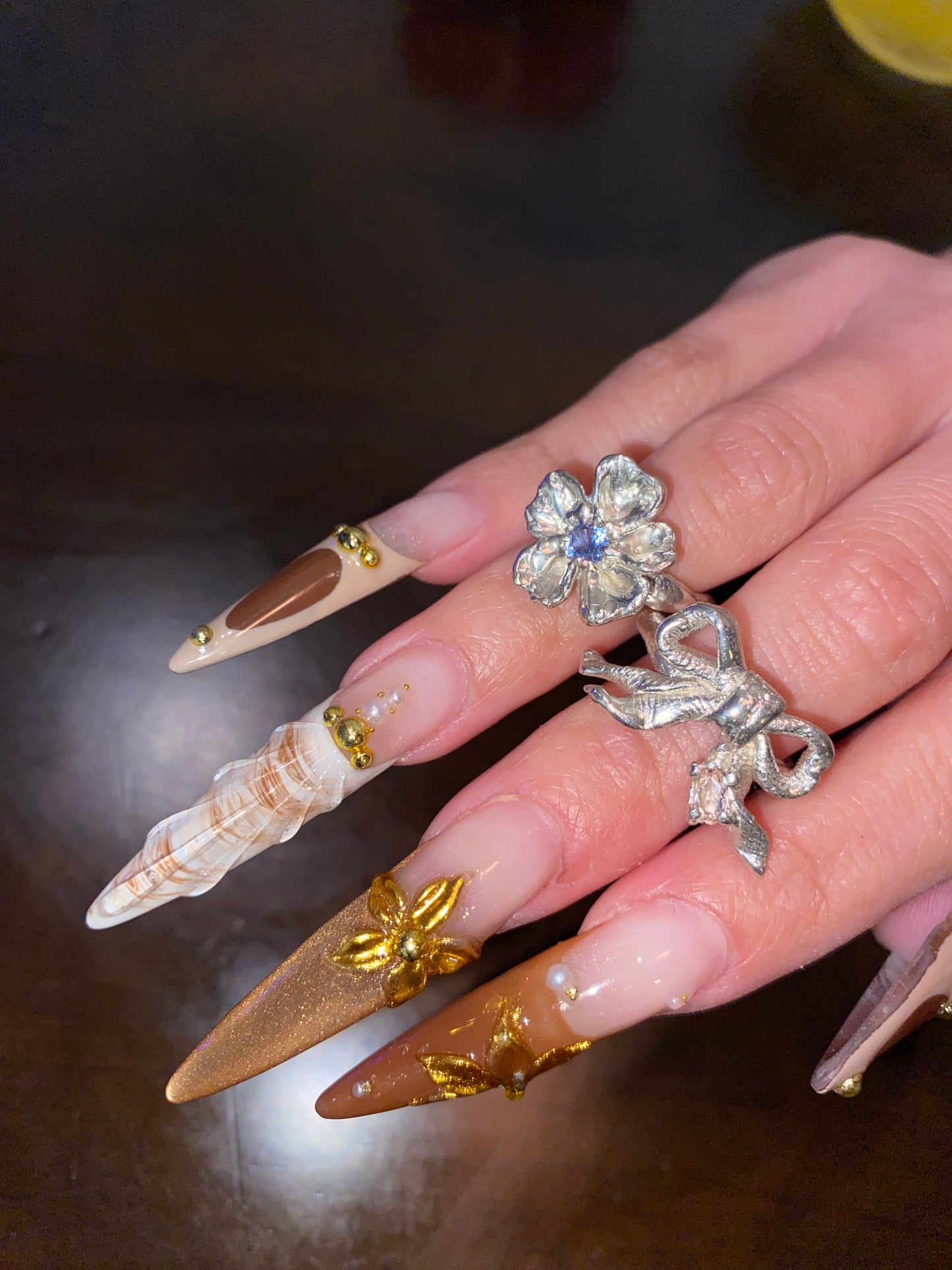 Treasure x LRM jewellery big bow ring