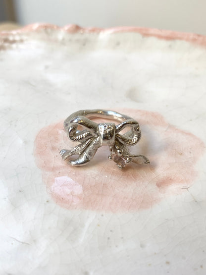 Treasure x LRM jewellery big bow ring