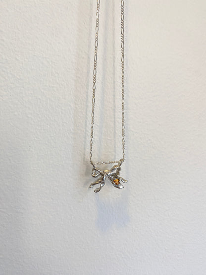 Treasure x LRM Jewellery bow necklace