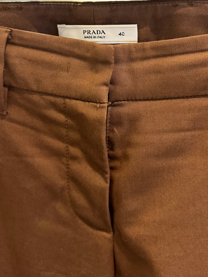Mindy, Prada low rise pants