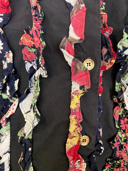 Raed Hanifie, Moschino ruffle shirt