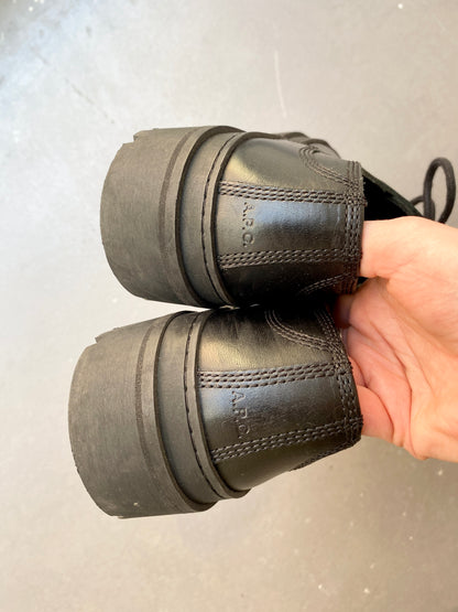 Raed Hanifie, A.P.C derby shoes