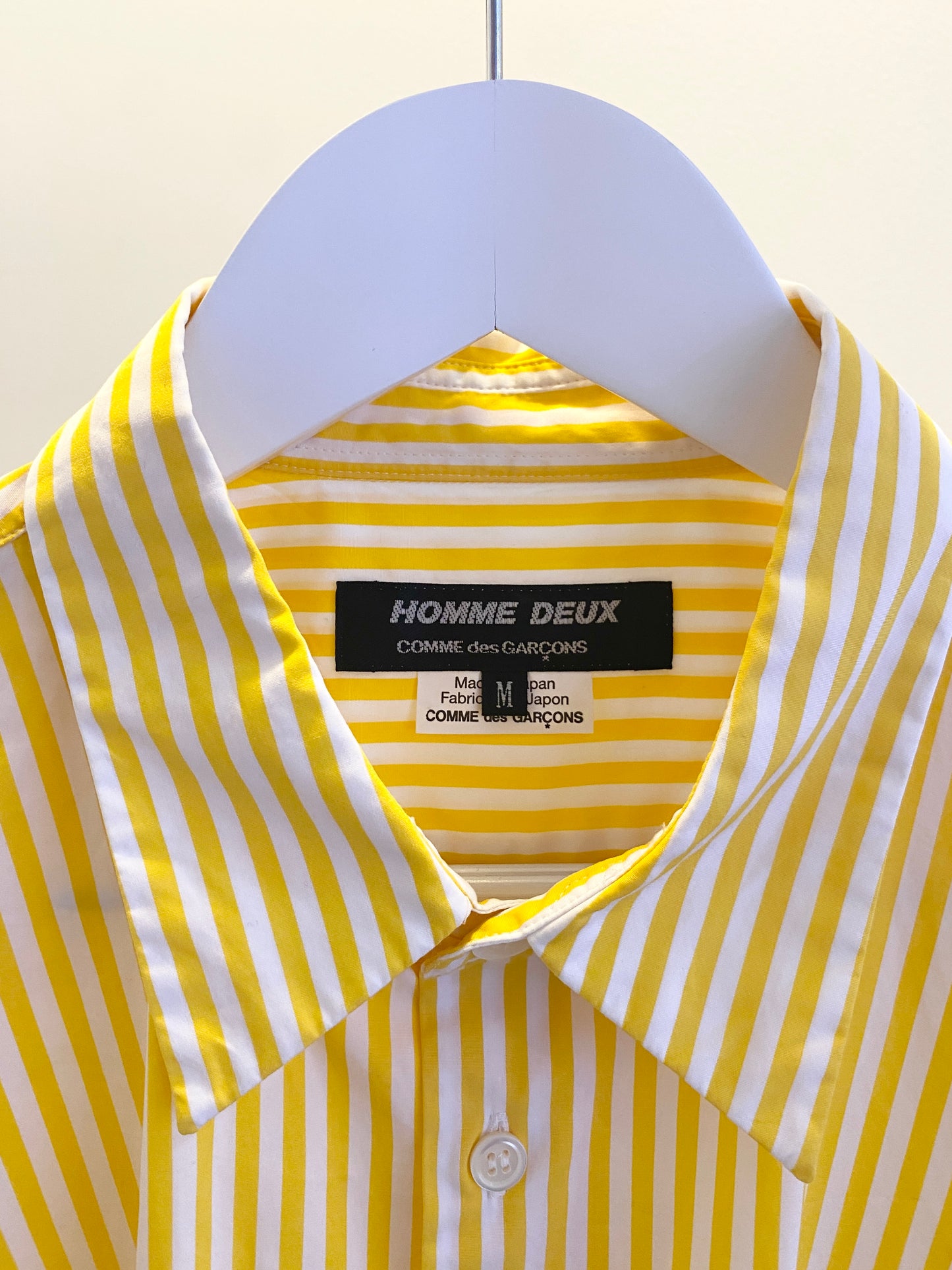 Setirer Garms, Comme des Garçons homme deux shirt