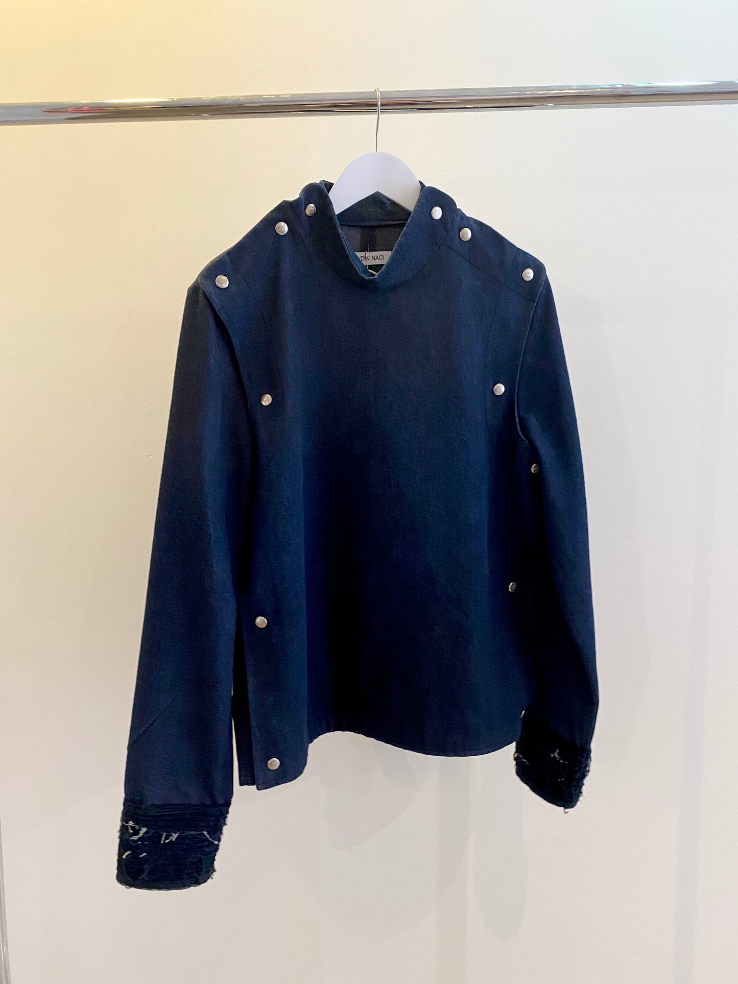 Aydin Naci, denim jacket