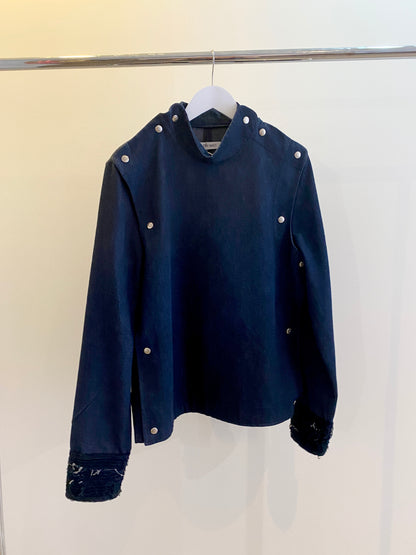 Aydin Naci, denim jacket