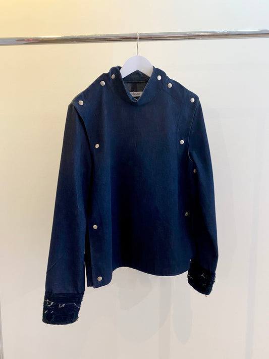 Aydin Naci, denim jacket