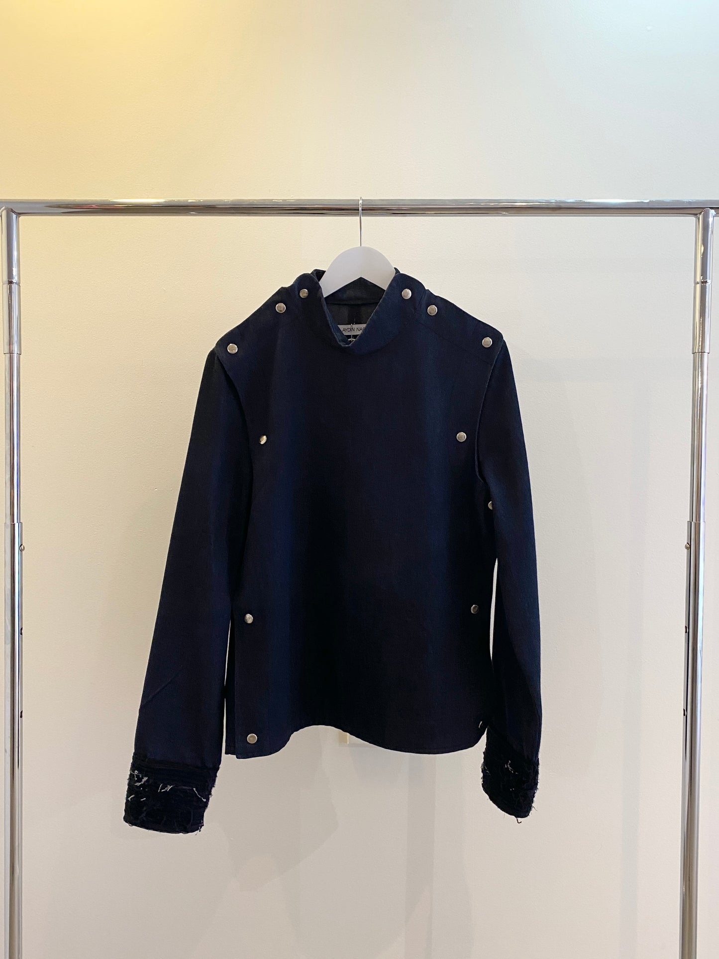 Aydin Naci, denim jacket