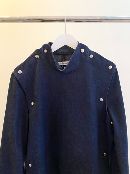 Aydin Naci, denim jacket