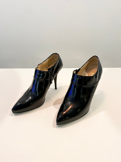 Treasure, Prada ankle boot heels