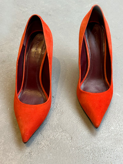 Viv, Celine bright red pumps