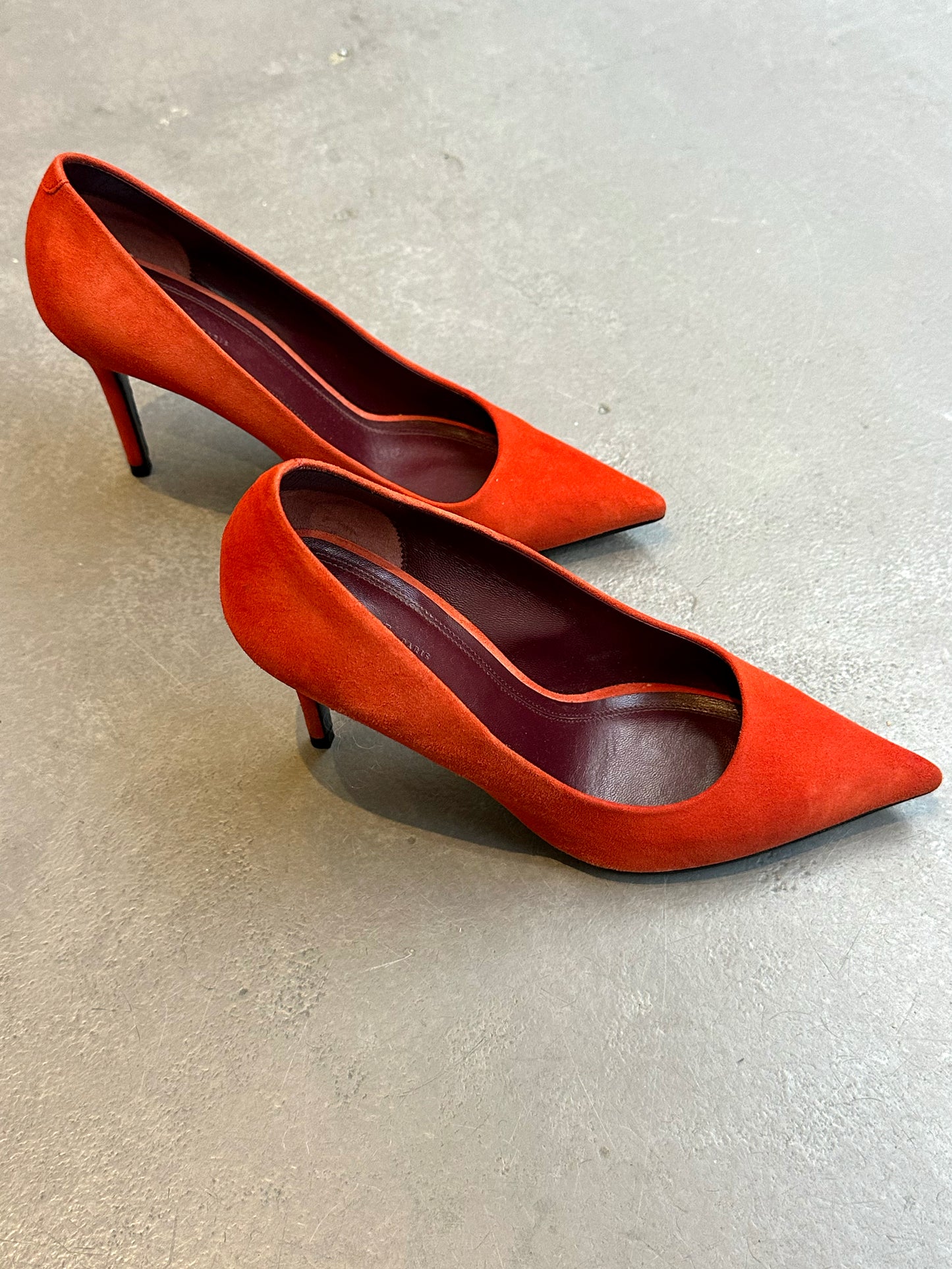Viv, Celine bright red pumps