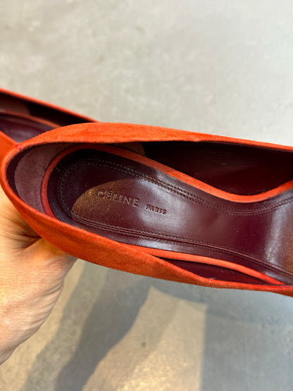 Viv, Celine bright red pumps