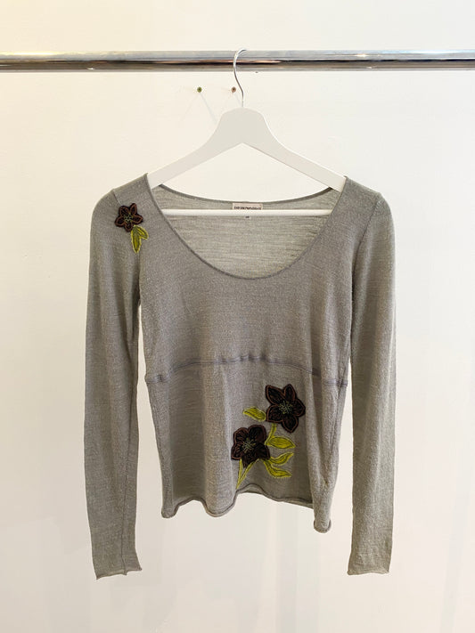 Treasure, Emporio Armani flower top