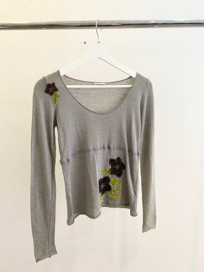 Treasure, Emporio Armani flower top