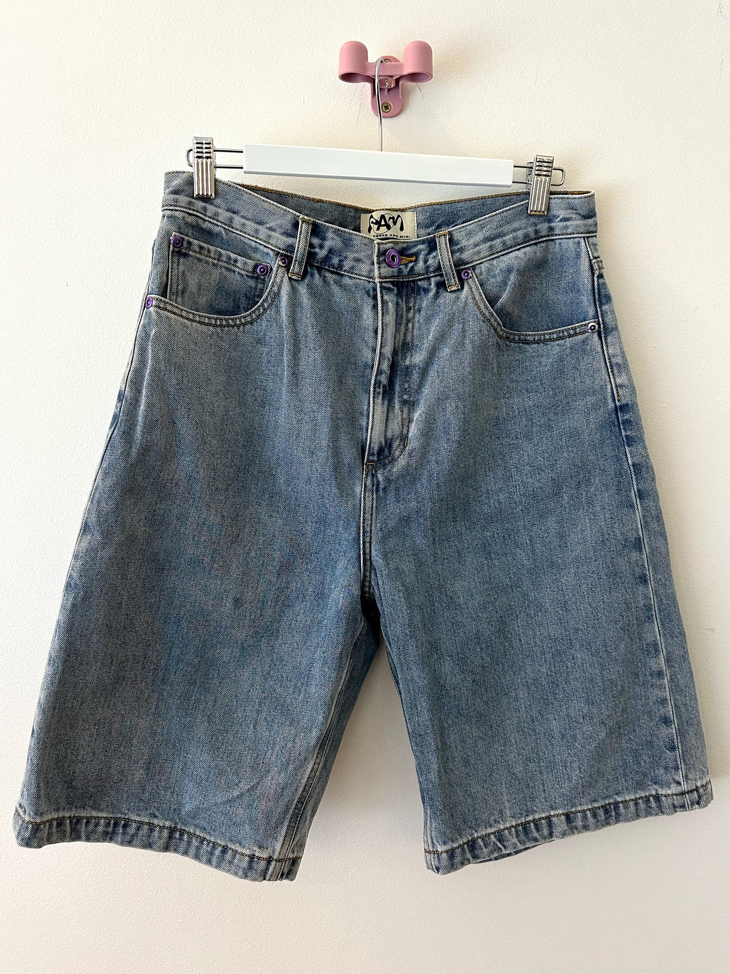 Catherine, PAM denim shorts