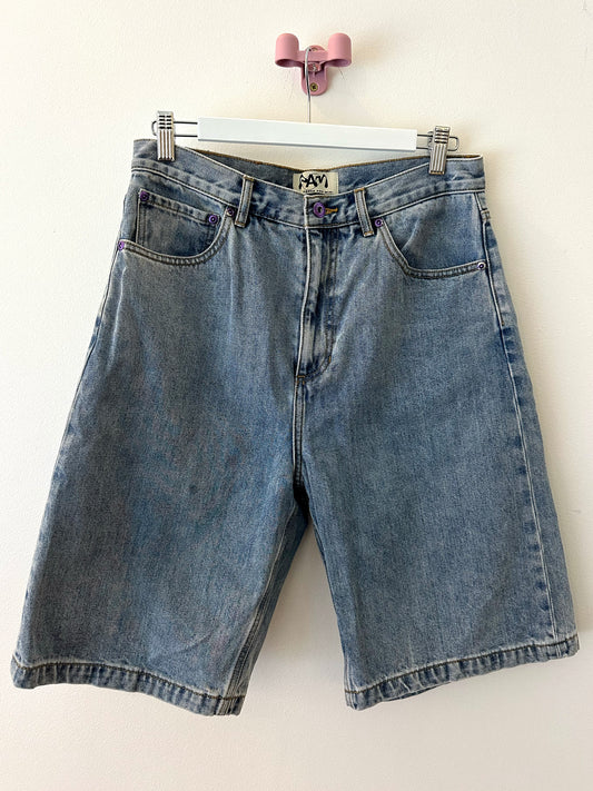 Catherine, PAM denim shorts