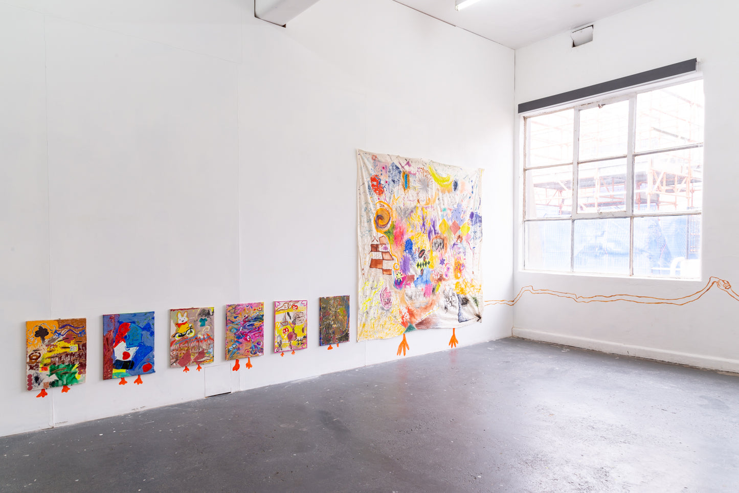 jemi gale & Sol Fernandez, Blu Fernandez Nitor-Zammataro, Zeia Fernandez Nitor-Zammataro, #6 untitled