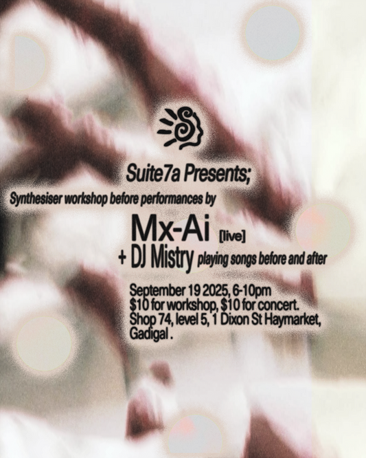 Music night with Mx-Ai & DJ Mistry, Friday 19th September
