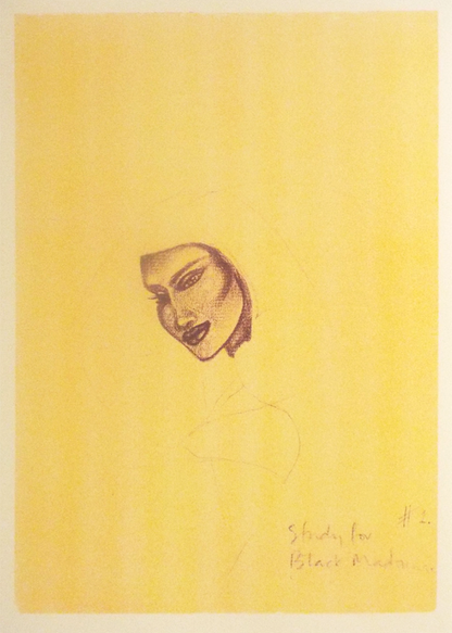 Gary Lee, Study for Black Madonna #1