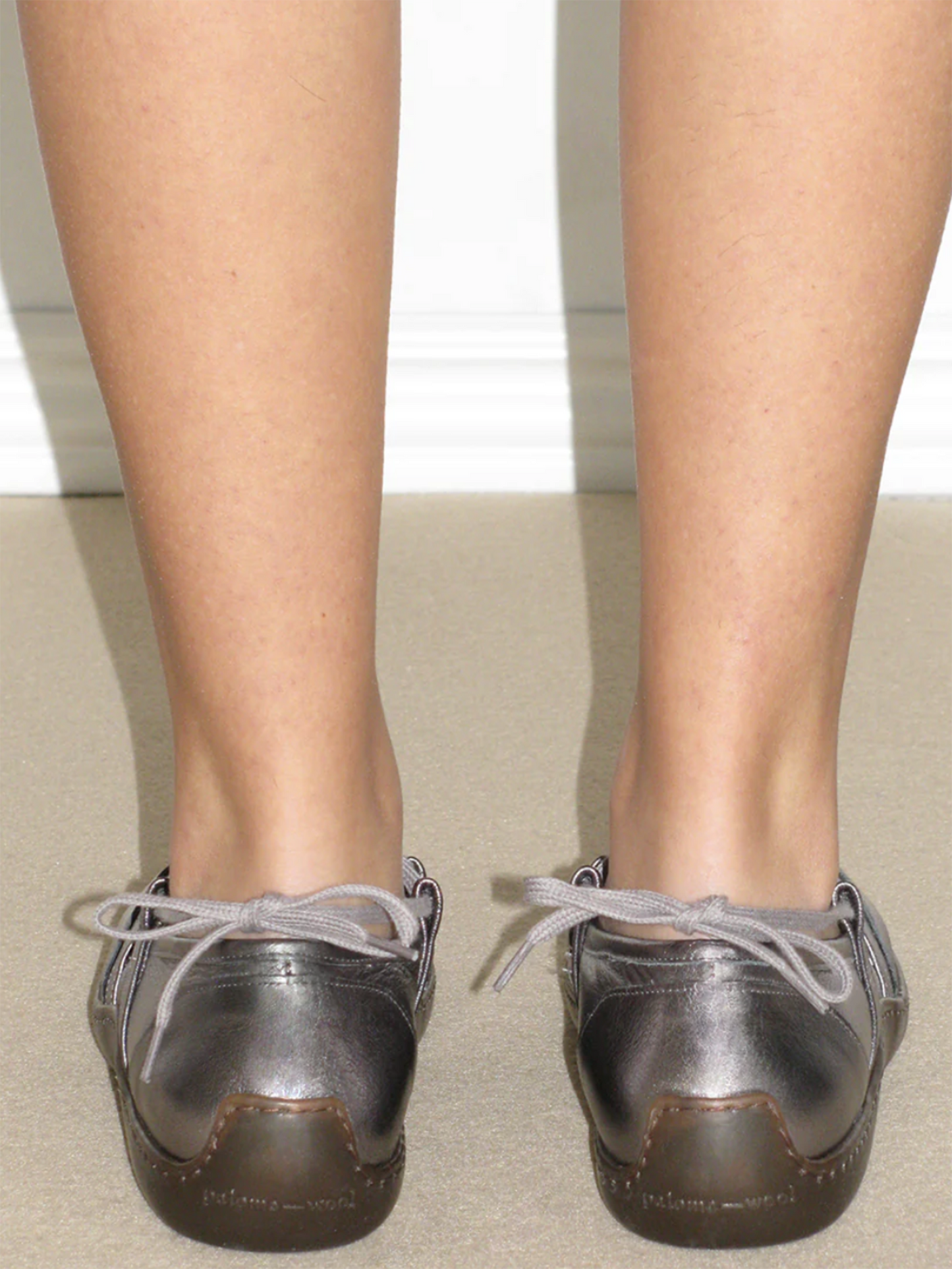 Catherine Flora, Paloma Wool Rubber sole sporty leather ballerina