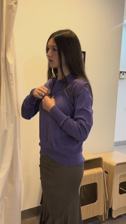 Treasure, Paloma Wool purple polo